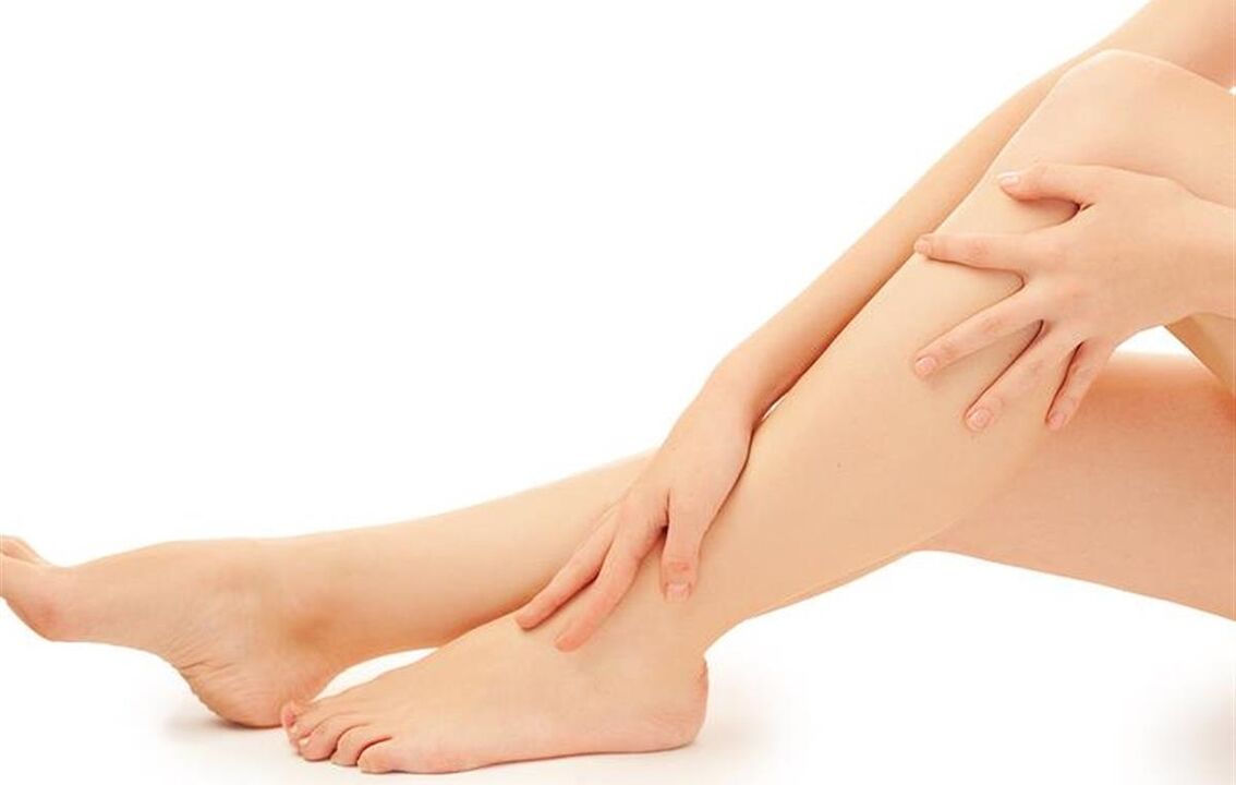 pain in the legs with the presence of subcutaneous parasites