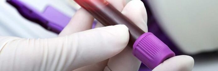 blood for parasite test